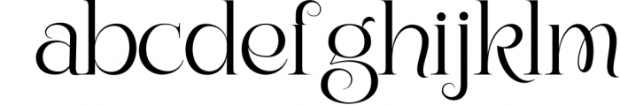 Bunga| Romantic Style 3 Font LOWERCASE