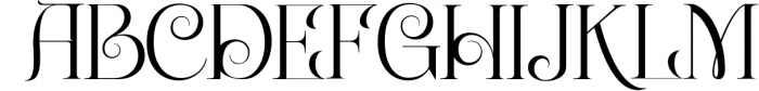 Bunga| Romantic Style Font UPPERCASE