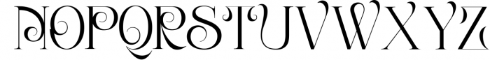 Bunga| Romantic Style Font UPPERCASE