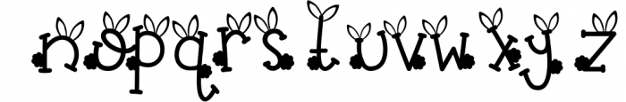 Bunny Butt Font Duo 1 Font LOWERCASE