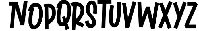 Burgery - A Playful Font Font UPPERCASE