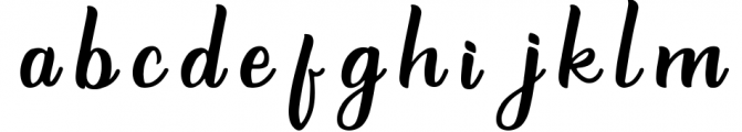 Burgundy - Handmade Font Font LOWERCASE