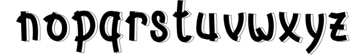 Busy Bear Font LOWERCASE