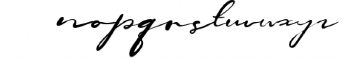 Butterfly - Handwritten font Font LOWERCASE