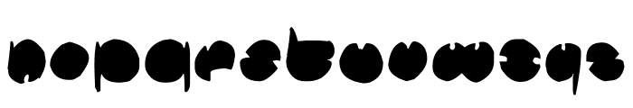 BUB Font LOWERCASE