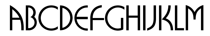 BUFferOpti-Medium Font LOWERCASE