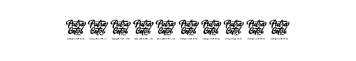 BULKY BOOK Font OTHER CHARS