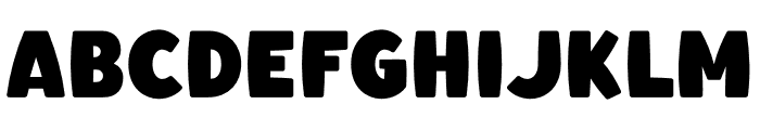 BUNKO Font UPPERCASE