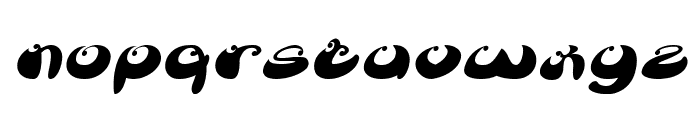 BUTTERFLY Italic Font LOWERCASE