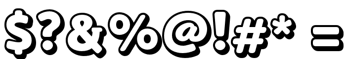 BubaDEMO-Outline Font OTHER CHARS