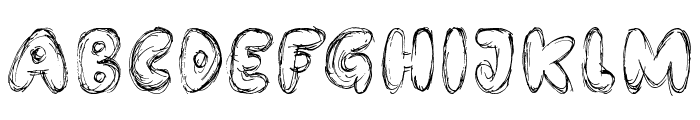 Bubble Bash Font UPPERCASE