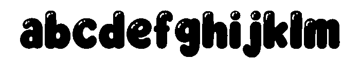 Bubble Boom Regular FONT