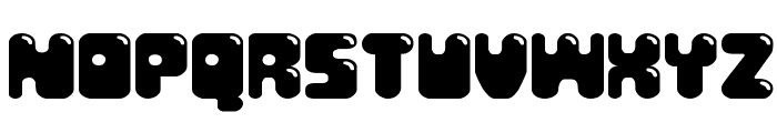 Bubble Butt Expanded Font LOWERCASE