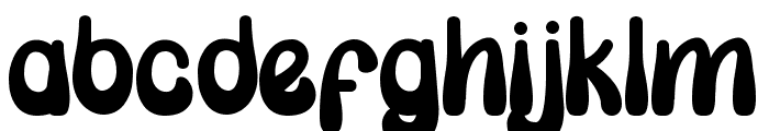Bubble Candy Demo Font LOWERCASE