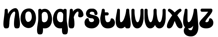 Bubble Candy Demo Font LOWERCASE