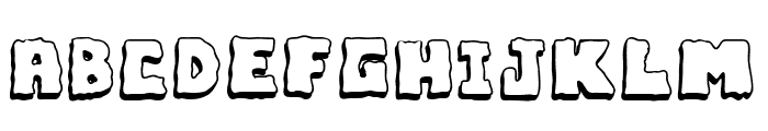 Bubble Frum Demo Shadow Font LOWERCASE