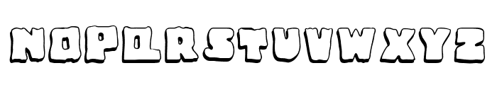 Bubble Frum Demo Shadow Font LOWERCASE