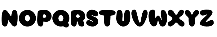 Bubble Gum Font LOWERCASE