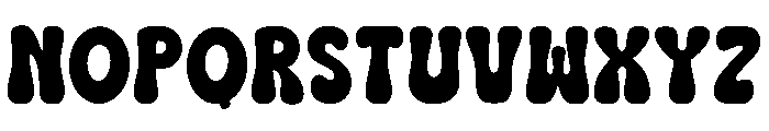 Bubble Month Regular Font UPPERCASE