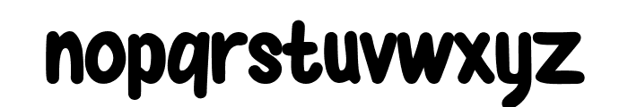 Bubble North Font LOWERCASE