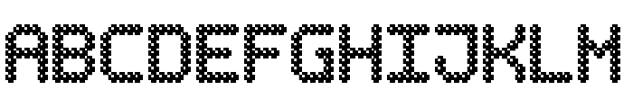 Bubble Pixel-7 Dark Font LOWERCASE
