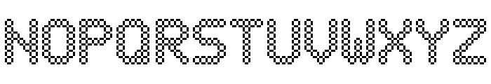 Bubble Pixel-7 Font LOWERCASE