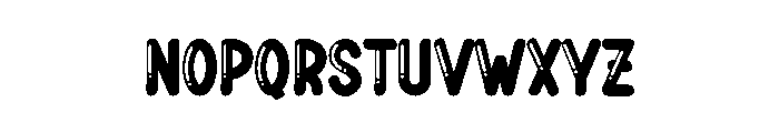 Bubble Soap2 Font UPPERCASE