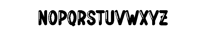Bubble Soap2 Font LOWERCASE