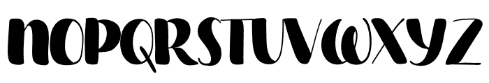 Bubble West Font UPPERCASE