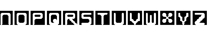 BubbleBorder Regular Font LOWERCASE