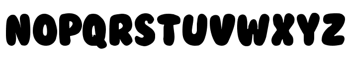 BubbleGum Font UPPERCASE