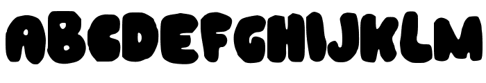 BubbleWriting Font UPPERCASE