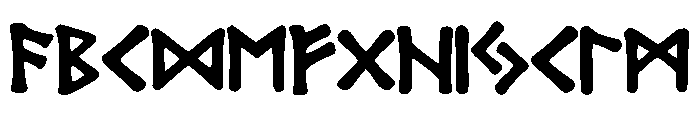 Bubble_Runes FONT