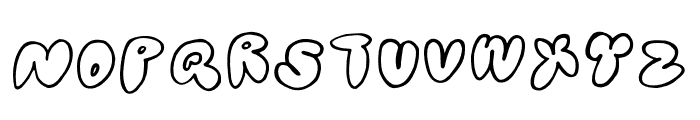 Bubblehouse Font UPPERCASE