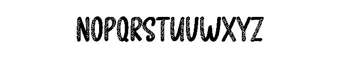 Bubbles Christmas Font UPPERCASE