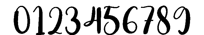 Bubbly1 Font OTHER CHARS