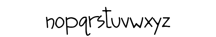 Buble Fish Font LOWERCASE