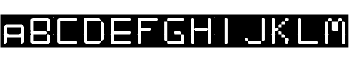 Buble Regular Font UPPERCASE