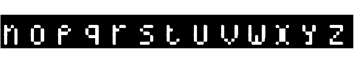 Buble Regular Font LOWERCASE