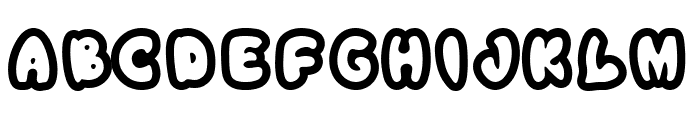 Bublo Bold Font UPPERCASE
