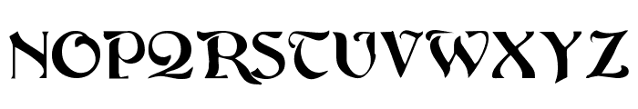 Bucephalus Font UPPERCASE