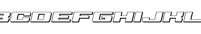 Buckin' Bronc 3D Italic FONT