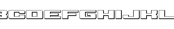 Buckin' Bronc 3D FONT