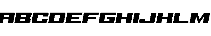 Buckin' Bronc Condensed Italic FONT