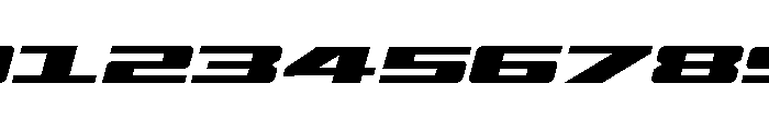 Buckin' Bronc Expanded Italic Font OTHER CHARS