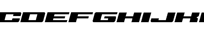 Buckin' Bronc Expanded Italic FONT