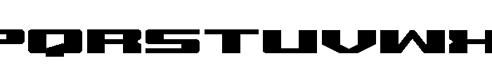 Buckin' Bronc Expanded Font UPPERCASE