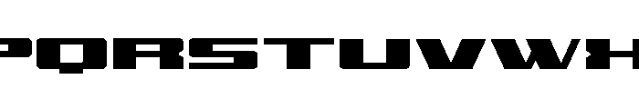Buckin' Bronc Expanded Font LOWERCASE