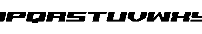 Buckin' Bronc Italic Font UPPERCASE