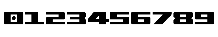 Buckin' Bronc Spaced Condensed Font OTHER CHARS